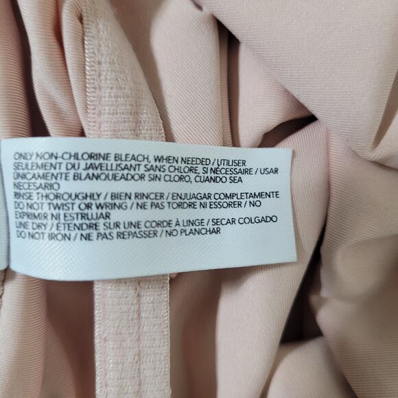 Mae Amazon Green Swimwear Off the Shoulder One Piece Swimsuit Geometric Large - Picture 10 of 10